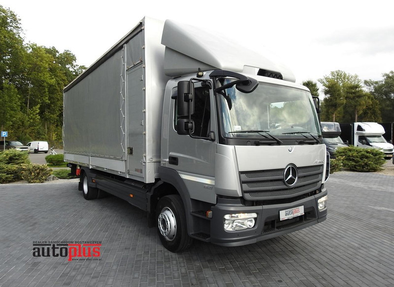 Mercedes-Benz ATEGO 1221 PLANDEKA WINDA 16 PALET WEBASTO KLIMATYZACJA PNEUMATY - Грузовик с закрытым кузовом: фото 1 Mercedes-Benz ATEGO 1221 PLANDEKA WINDA 16 PALET WEBASTO KLIMATYZACJA PNEUMATY - Грузовик с закрытым кузовом: фото 1