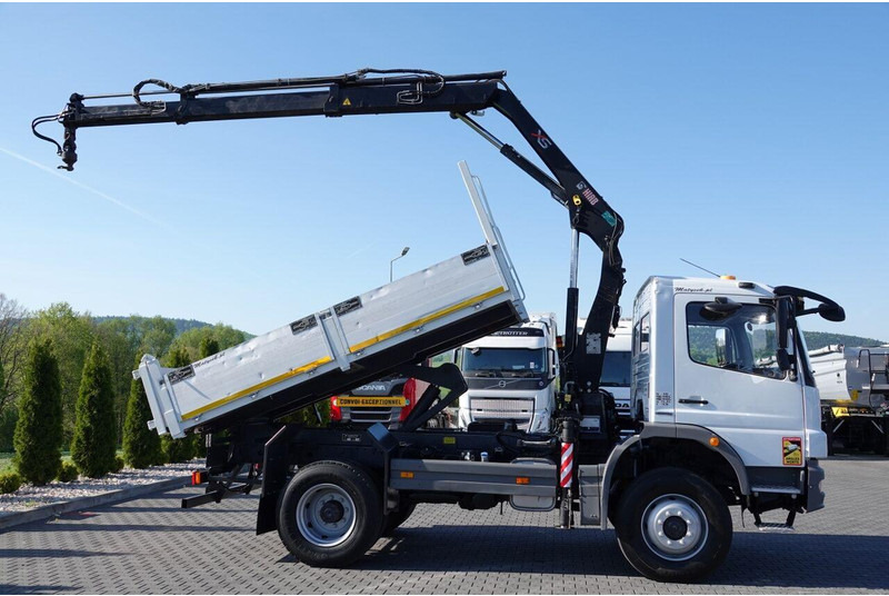 Mercedes-Benz ATEGO 16.24 / 4X4 / WYWROTKA + HDS HIAB 111 BS-2  / PILOT /  ROT - Самосвал: фото 5 Mercedes-Benz ATEGO 16.24 / 4X4 / WYWROTKA + HDS HIAB 111 BS-2  / PILOT /  ROT - Самосвал: фото 5