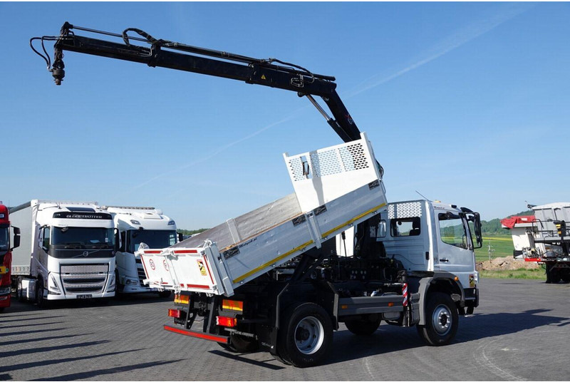 Mercedes-Benz ATEGO 16.24 / 4X4 / WYWROTKA + HDS HIAB 111 BS-2  / PILOT /  ROT - Самосвал: фото 4 Mercedes-Benz ATEGO 16.24 / 4X4 / WYWROTKA + HDS HIAB 111 BS-2  / PILOT /  ROT - Самосвал: фото 4