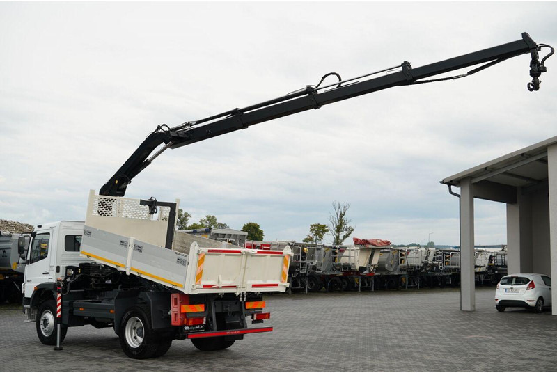 Mercedes-Benz ATEGO 1629 / 4x4 / WYWROTKA + HDS HIAB 111 B-3  / PILOT /  ROTAT - Самосвал, Автоманипулятор: фото 4 Mercedes-Benz ATEGO 1629 / 4x4 / WYWROTKA + HDS HIAB 111 B-3  / PILOT /  ROTAT - Самосвал, Автоманипулятор: фото 4