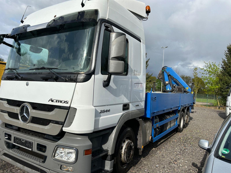 Mercedes-Benz Actros 2544 Glastransporter mit Palfinger Kran - Грузовик бортовой/ Платформа, Автоманипулятор: фото 2 Mercedes-Benz Actros 2544 Glastransporter mit Palfinger Kran - Грузовик бортовой/ Платформа, Автоманипулятор: фото 2