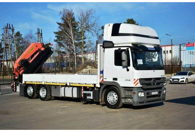 Mercedes-Benz Actros 2546 6x2 Palfinger PK 53002 Crane Kran - Грузовик бортовой/ Платформа, Автоманипулятор: фото 2 Mercedes-Benz Actros 2546 6x2 Palfinger PK 53002 Crane Kran - Грузовик бортовой/ Платформа, Автоманипулятор: фото 2