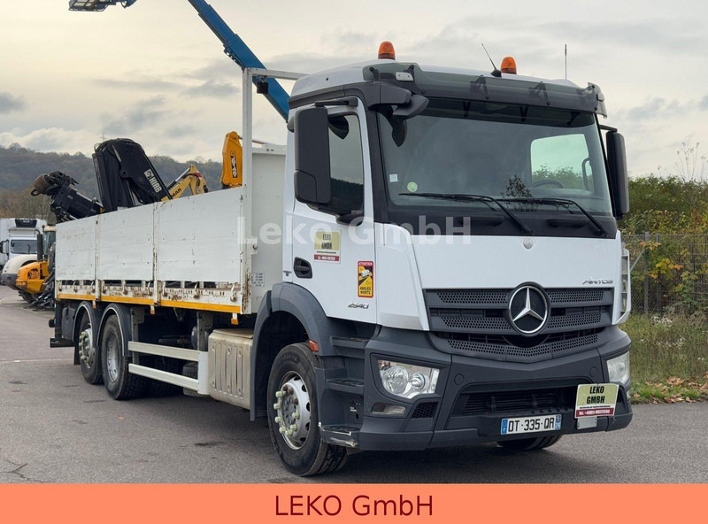 Mercedes-Benz Antos 2540 - Грузовик бортовой/ Платформа, Автоманипулятор: фото 1 Mercedes-Benz Antos 2540 - Грузовик бортовой/ Платформа, Автоманипулятор: фото 1