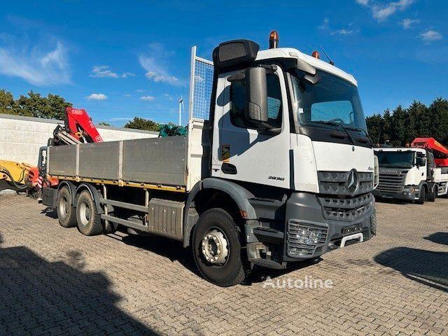 Mercedes-Benz Arocs 2636 - Flatbed truck + crane - Грузовик бортовой/ Платформа, Автоманипулятор: фото 2 Mercedes-Benz Arocs 2636 - Flatbed truck + crane - Грузовик бортовой/ Платформа, Автоманипулятор: фото 2
