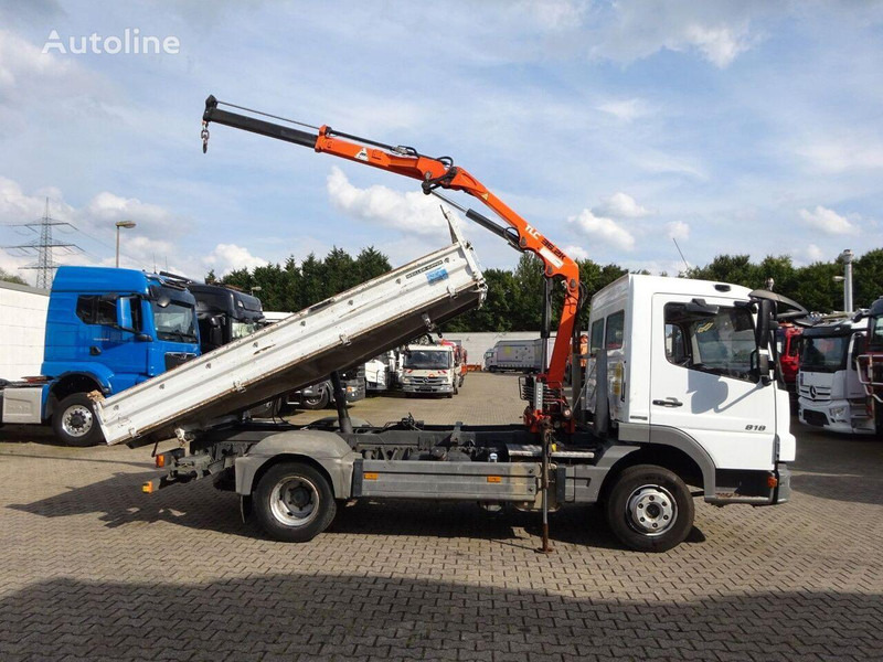 Mercedes-Benz Atego 818 - 3 way tipper+crane в лизинг Mercedes-Benz Atego 818 - 3 way tipper+crane: фото 10