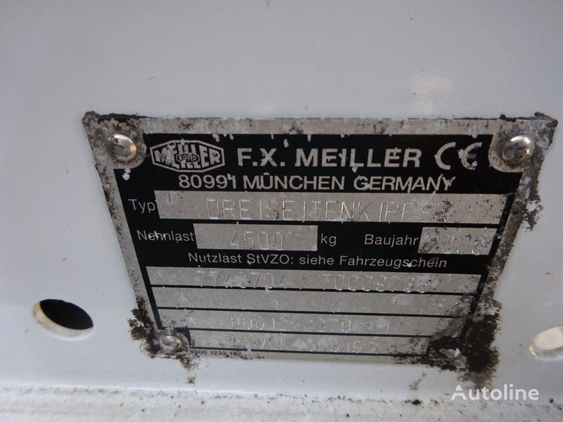 Mercedes-Benz Atego 818 - 3 way tipper+crane в лизинг Mercedes-Benz Atego 818 - 3 way tipper+crane: фото 16