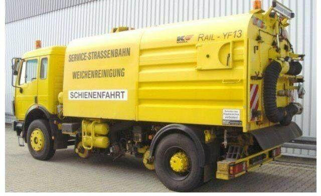 Mercedes-Benz SK 1820 4x2 Schienenreinigungs Kehrmaschine RAIL - Подметально-уборочная машина: фото 3 Mercedes-Benz SK 1820 4x2 Schienenreinigungs Kehrmaschine RAIL - Подметально-уборочная машина: фото 3