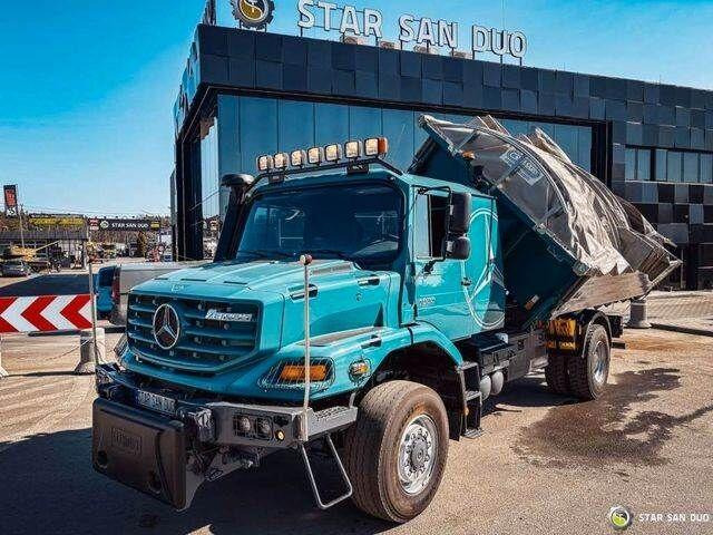 Mercedes-Benz Zetros 1833 4x4 Kipper Camper Chassis - Грузовик-шасси, Автоманипулятор: фото 4 Mercedes-Benz Zetros 1833 4x4 Kipper Camper Chassis - Грузовик-шасси, Автоманипулятор: фото 4