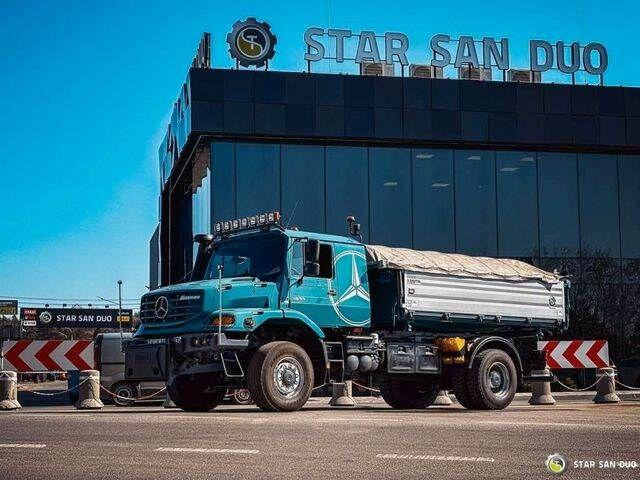Mercedes-Benz Zetros 1833 4x4 Kipper Camper Chassis - Грузовик-шасси, Автоманипулятор: фото 1 Mercedes-Benz Zetros 1833 4x4 Kipper Camper Chassis - Грузовик-шасси, Автоманипулятор: фото 1