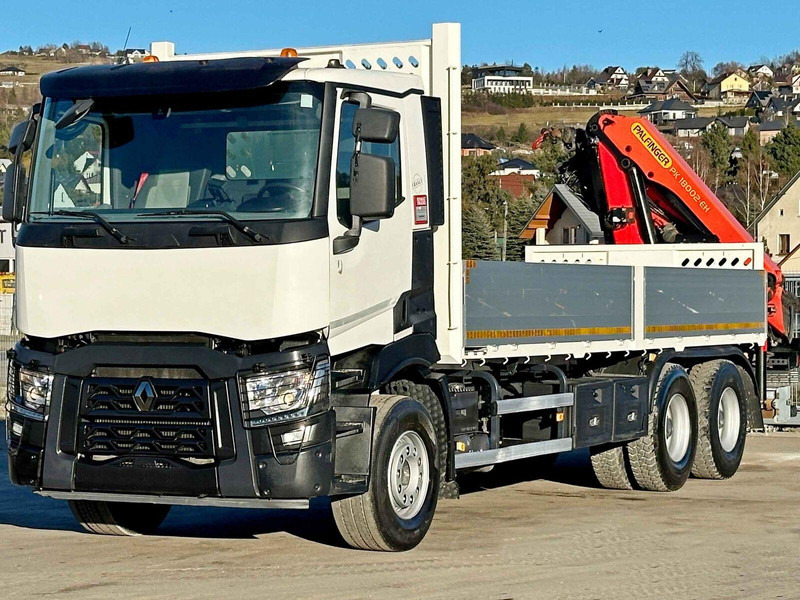 Renault C 380 *PRITSCHE 6,80m * PK 18002-EH C + FUNK*6x4 - Грузовик бортовой/ Платформа, Автоманипулятор: фото 4 Renault C 380 *PRITSCHE 6,80m * PK 18002-EH C + FUNK*6x4 - Грузовик бортовой/ Платформа, Автоманипулятор: фото 4