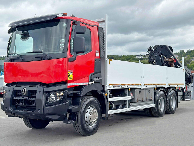 Renault C 400 *HIAB X - HIDUO 188 ES - 4 + FUNK * 6x4 - Грузовик бортовой/ Платформа, Автоманипулятор: фото 4 Renault C 400 *HIAB X - HIDUO 188 ES - 4 + FUNK * 6x4 - Грузовик бортовой/ Платформа, Автоманипулятор: фото 4