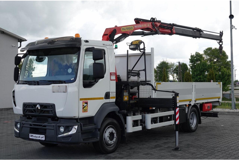 Renault D 210/ 4X2 / SKRZYNIOWY 5 M + HDS PALFINGER PK 8.501 SLD A / UD - Грузовик бортовой/ Платформа, Автоманипулятор: фото 2 Renault D 210/ 4X2 / SKRZYNIOWY 5 M + HDS PALFINGER PK 8.501 SLD A / UD - Грузовик бортовой/ Платформа, Автоманипулятор: фото 2