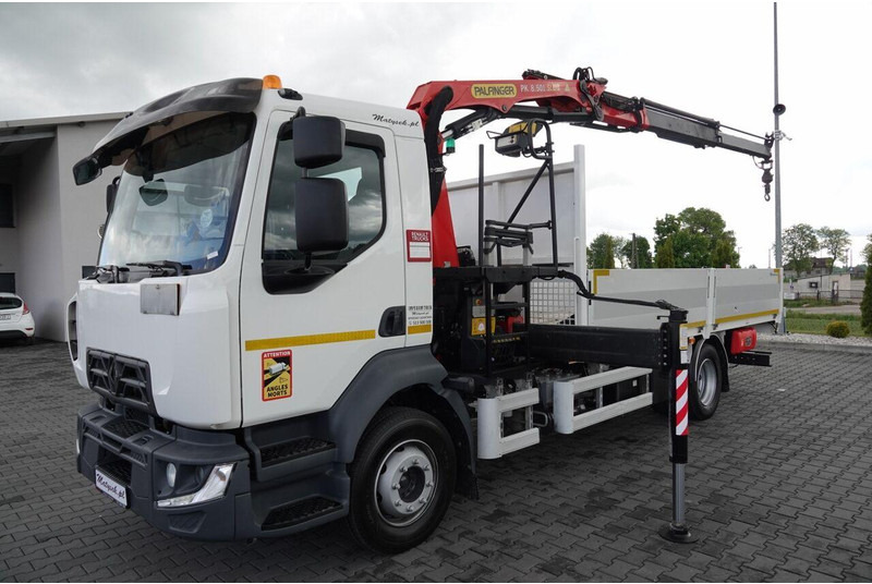 Renault D 210/ 4X2 / SKRZYNIOWY 5 M + HDS PALFINGER PK 8.501 SLD A / UD - Грузовик бортовой/ Платформа, Автоманипулятор: фото 3 Renault D 210/ 4X2 / SKRZYNIOWY 5 M + HDS PALFINGER PK 8.501 SLD A / UD - Грузовик бортовой/ Платформа, Автоманипулятор: фото 3