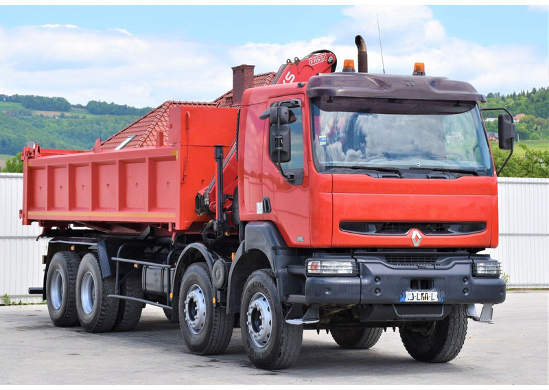 Renault KERAX 420 DCI Kipper 6,30m+FASSI F95AXS.21+FUNK - Самосвал, Автоманипулятор: фото 4 Renault KERAX 420 DCI Kipper 6,30m+FASSI F95AXS.21+FUNK - Самосвал, Автоманипулятор: фото 4