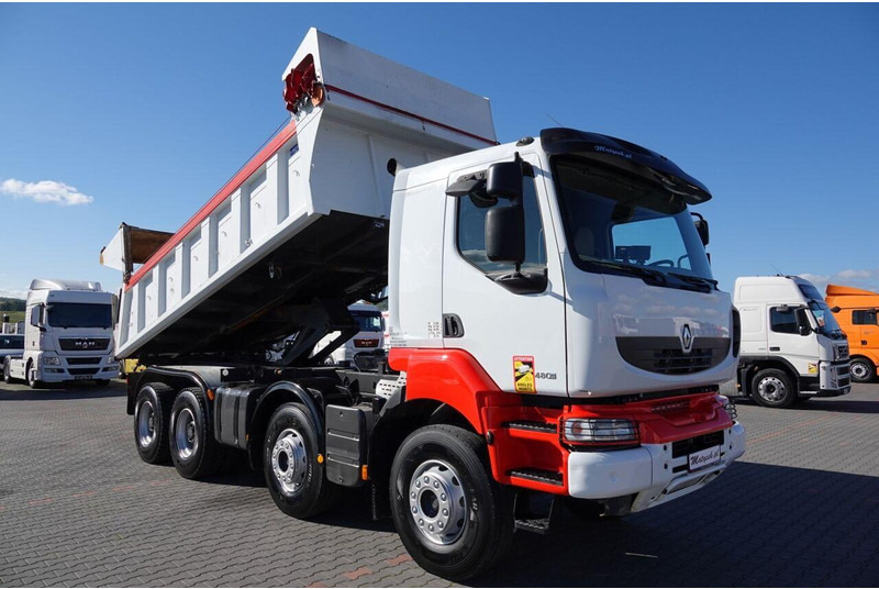 Renault KERAX 480 / 8x4 / WYWROTKA / HYDROBURTA / HYDROKLAPA / BORDMATIC - Самосвал: фото 4 Renault KERAX 480 / 8x4 / WYWROTKA / HYDROBURTA / HYDROKLAPA / BORDMATIC - Самосвал: фото 4