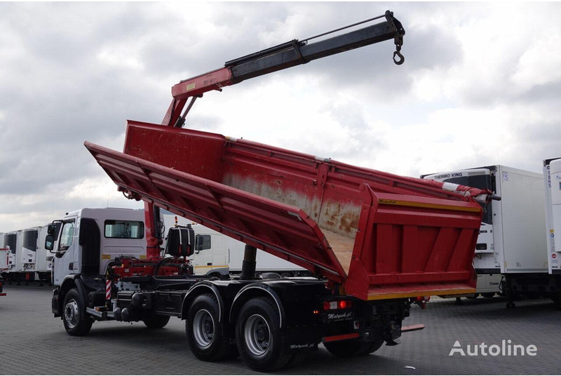 Renault LANDER 3 way tipper + crane FASSI 130 6x4 - Самосвал, Автоманипулятор: фото 4 Renault LANDER 3 way tipper + crane FASSI 130 6x4 - Самосвал, Автоманипулятор: фото 4