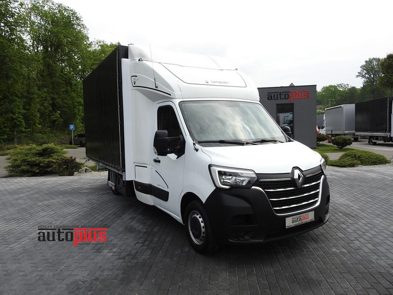 Renault MASTER PLANDEKA 10 PALET WEBASTO TEMPOMAT KLIMATYZACJA LEDY PNEU - Тентованный фургон: фото 1 Renault MASTER PLANDEKA 10 PALET WEBASTO TEMPOMAT KLIMATYZACJA LEDY PNEU - Тентованный фургон: фото 1