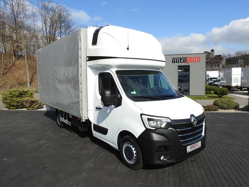 Renault MASTER PLANDEKA 10 PALET WEBASTO TEMPOMAT LEDY PNEUMATYKA KLIMA - Тентованный фургон: фото 1 Renault MASTER PLANDEKA 10 PALET WEBASTO TEMPOMAT LEDY PNEUMATYKA KLIMA - Тентованный фургон: фото 1