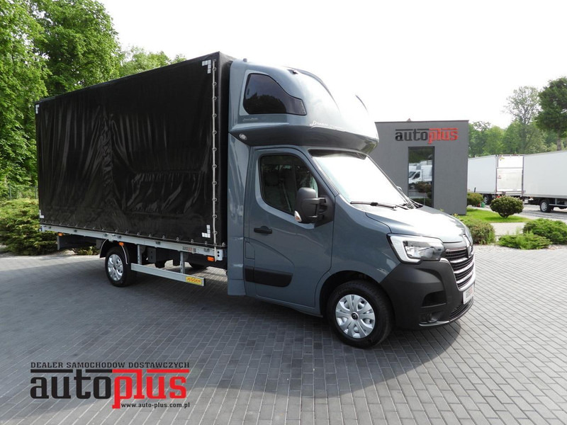 Renault MASTER PLANDEKA 10 PALET WEBASTO TEMPOMAT LEDY PNEUMATYKA KLIMAT - Тентованный фургон: фото 1 Renault MASTER PLANDEKA 10 PALET WEBASTO TEMPOMAT LEDY PNEUMATYKA KLIMAT - Тентованный фургон: фото 1