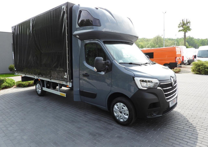 Renault MASTER PLANDEKA 10 PALET WEBASTO TEMPOMAT LEDY PNEUMATYKA KLIMAT - Тентованный фургон: фото 4 Renault MASTER PLANDEKA 10 PALET WEBASTO TEMPOMAT LEDY PNEUMATYKA KLIMAT - Тентованный фургон: фото 4