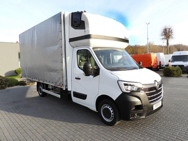Renault MASTER PLANDEKA 10 PALET WEBASTO TEMPOMAT LEDY PNEUMATYKA KLIMAT - Тентованный фургон: фото 4 Renault MASTER PLANDEKA 10 PALET WEBASTO TEMPOMAT LEDY PNEUMATYKA KLIMAT - Тентованный фургон: фото 4