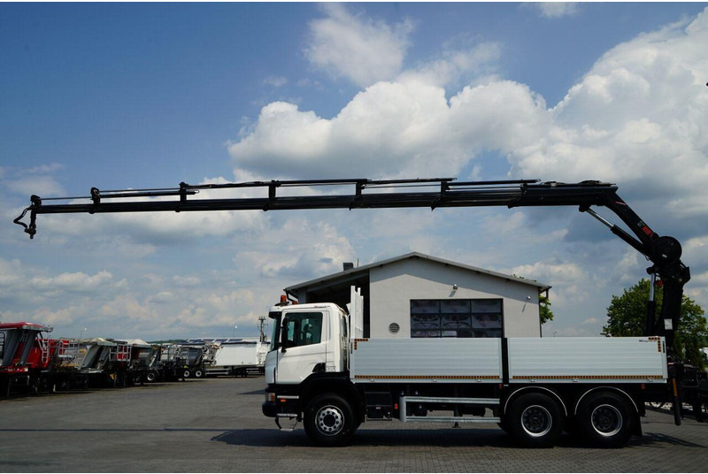 Scania P 360 / 6X4 / SKRZYNIOWY 4.85 + HDS HIAB 211 E-6 HIDUO / UDŹWIG - Грузовик бортовой/ Платформа, Автоманипулятор: фото 5 Scania P 360 / 6X4 / SKRZYNIOWY 4.85 + HDS HIAB 211 E-6 HIDUO / UDŹWIG - Грузовик бортовой/ Платформа, Автоманипулятор: фото 5