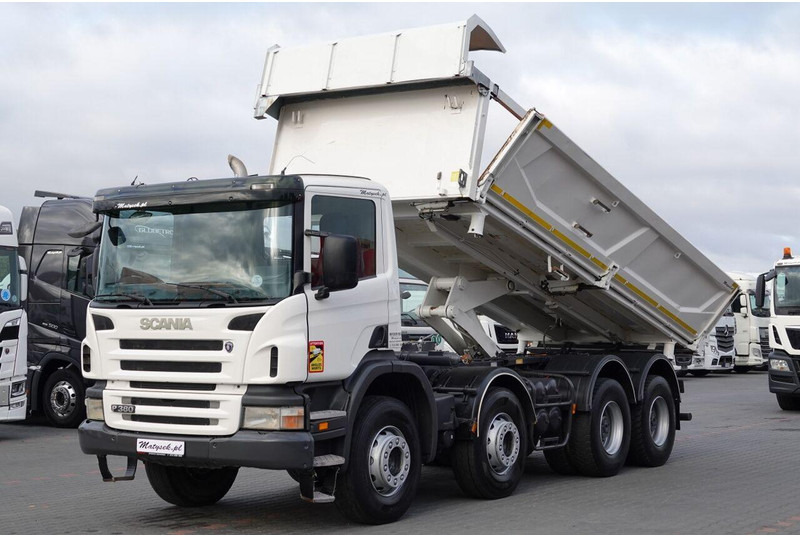 Scania P 380 / 8x4 / WYWROTKA / HYDROBURTA / BORDMATIC / SPROWADZONA / - Самосвал: фото 1 Scania P 380 / 8x4 / WYWROTKA / HYDROBURTA / BORDMATIC / SPROWADZONA / - Самосвал: фото 1