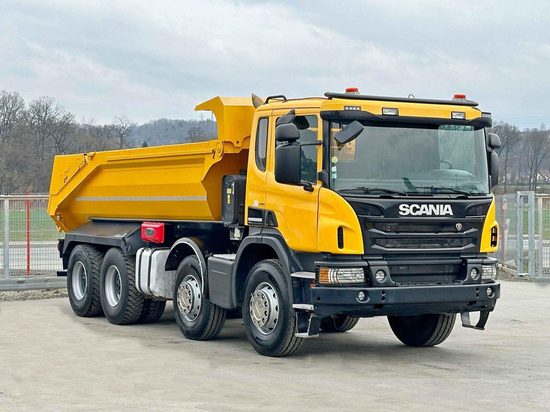 Scania P 400 Kipper * 8x4 * TOPZUSTAND ! - Самосвал: фото 1 Scania P 400 Kipper * 8x4 * TOPZUSTAND ! - Самосвал: фото 1