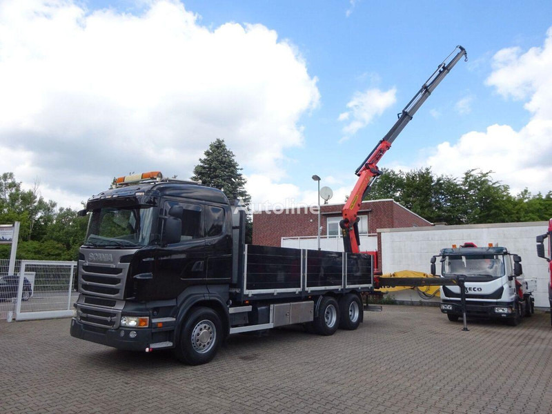 Scania R620 V8 6x2 Flatbed + Palfinger Crane PK 22002 EH - Грузовик бортовой/ Платформа, Автоманипулятор: фото 5 Scania R620 V8 6x2 Flatbed + Palfinger Crane PK 22002 EH - Грузовик бортовой/ Платформа, Автоманипулятор: фото 5