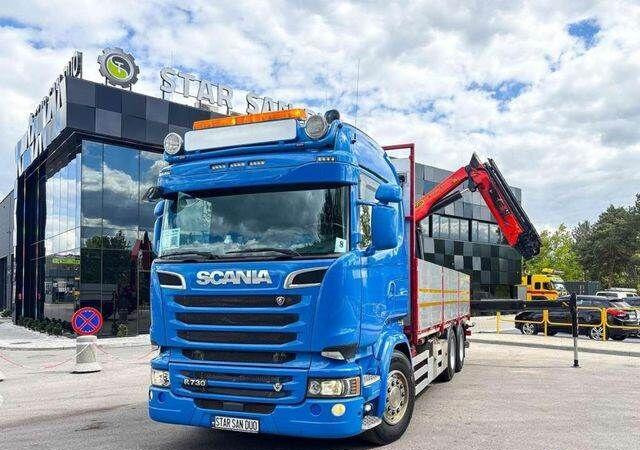 Scania R730 - Грузовик бортовой/ Платформа, Автоманипулятор: фото 2 Scania R730 - Грузовик бортовой/ Платформа, Автоманипулятор: фото 2