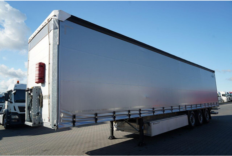 Schmitz Cargobull FIRANKA / WINDA ZAŁADOWCZA / 2x OŚ PODNOSZONA / KOSZ NA PALETY - Тентованный полуприцеп: фото 4 Schmitz Cargobull FIRANKA / WINDA ZAŁADOWCZA / 2x OŚ PODNOSZONA / KOSZ NA PALETY - Тентованный полуприцеп: фото 4