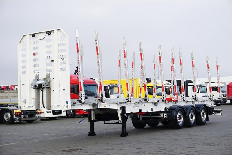 Schwarzmüller / KŁONICOWA / DO DREWNA WAGA 5 700 KG / OŚ PODNOSZONA - Прицеп лесовоз: фото 1 Schwarzmüller / KŁONICOWA / DO DREWNA WAGA 5 700 KG / OŚ PODNOSZONA - Прицеп лесовоз: фото 1