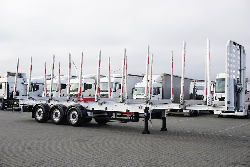 Schwarzmüller / KŁONICOWA / DO DREWNA WAGA 5 700 KG / OŚ PODNOSZONA - Прицеп лесовоз: фото 4 Schwarzmüller / KŁONICOWA / DO DREWNA WAGA 5 700 KG / OŚ PODNOSZONA - Прицеп лесовоз: фото 4