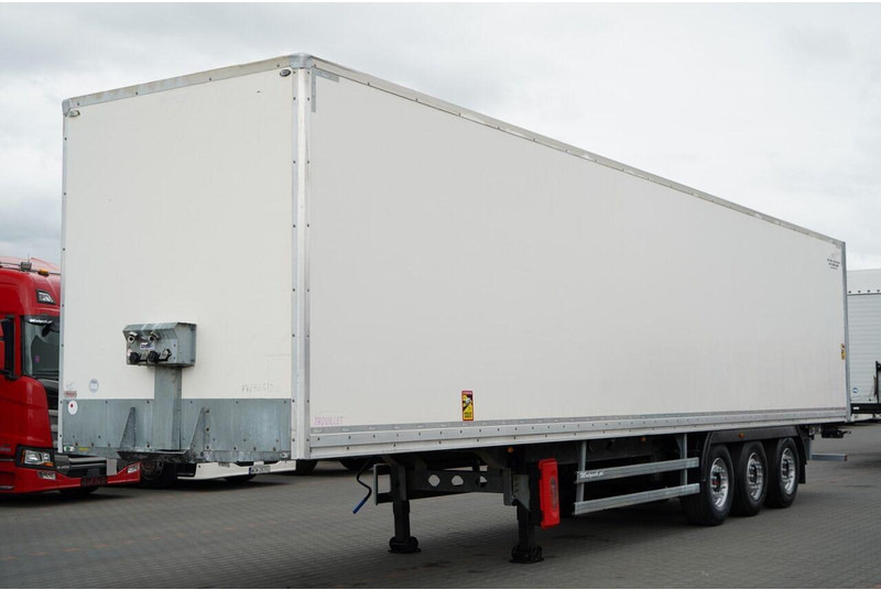 Trouillet KONTENER / KOFFER / DWIE OSIE PODNOSZONE / SAF / BARDZO MOCNA - Полуприцеп-фургон: фото 1 Trouillet KONTENER / KOFFER / DWIE OSIE PODNOSZONE / SAF / BARDZO MOCNA - Полуприцеп-фургон: фото 1