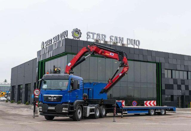 MAN TGS 26.400 6x4 HMF 3722 Fly Crane Semitrailer - Тягач: фото 5 MAN TGS 26.400 6x4 HMF 3722 Fly Crane Semitrailer - Тягач: фото 5