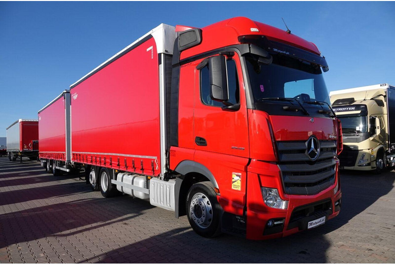 Mercedes-Benz ACTROS 2548 / ZESTAW TANDEM 120 M3 / PRZEJAZDOWY / KLIMA POSTOJO - Тягач: фото 5 Mercedes-Benz ACTROS 2548 / ZESTAW TANDEM 120 M3 / PRZEJAZDOWY / KLIMA POSTOJO - Тягач: фото 5
