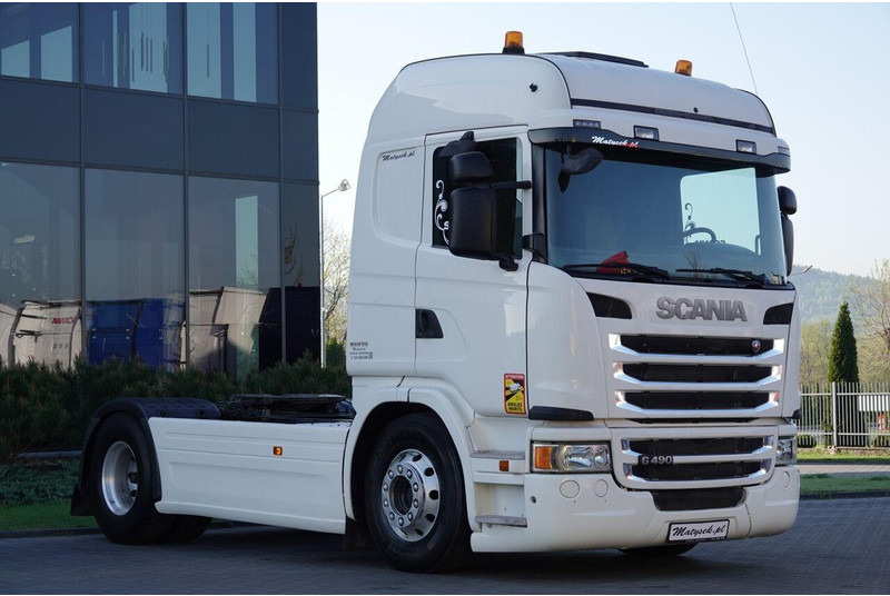 Scania G 490 / RETARDER / HIGHLINE / ALUFELGI / SPROWADZONA - Тягач: фото 1 Scania G 490 / RETARDER / HIGHLINE / ALUFELGI / SPROWADZONA - Тягач: фото 1