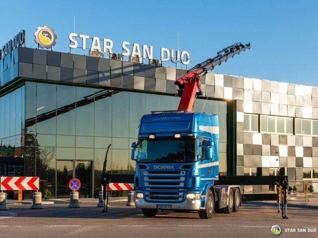 Scania R500 6x4 PALFINGER PK 44002 Crane Kran - Тягач: фото 1 Scania R500 6x4 PALFINGER PK 44002 Crane Kran - Тягач: фото 1