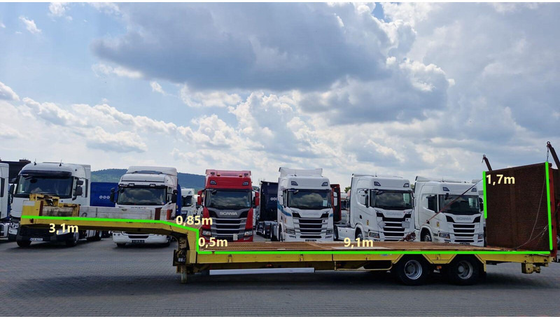 Verem NACZEPA LAWETA / NISKOPODWOZIOWA / 13.M / NAJAZDY HYDRAULICZNE - Низкорамный полуприцеп: фото 3 Verem NACZEPA LAWETA / NISKOPODWOZIOWA / 13.M / NAJAZDY HYDRAULICZNE - Низкорамный полуприцеп: фото 3