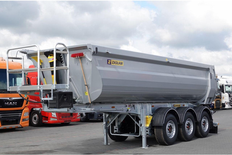 ZASŁAW WYWROTKA 26 m3 / FABRYCZNIE NOWA / STALOWA / RYNNA WANNA HP / OŚ - Самосвальный полуприцеп: фото 3 ZASŁAW WYWROTKA 26 m3 / FABRYCZNIE NOWA / STALOWA / RYNNA WANNA HP / OŚ - Самосвальный полуприцеп: фото 3