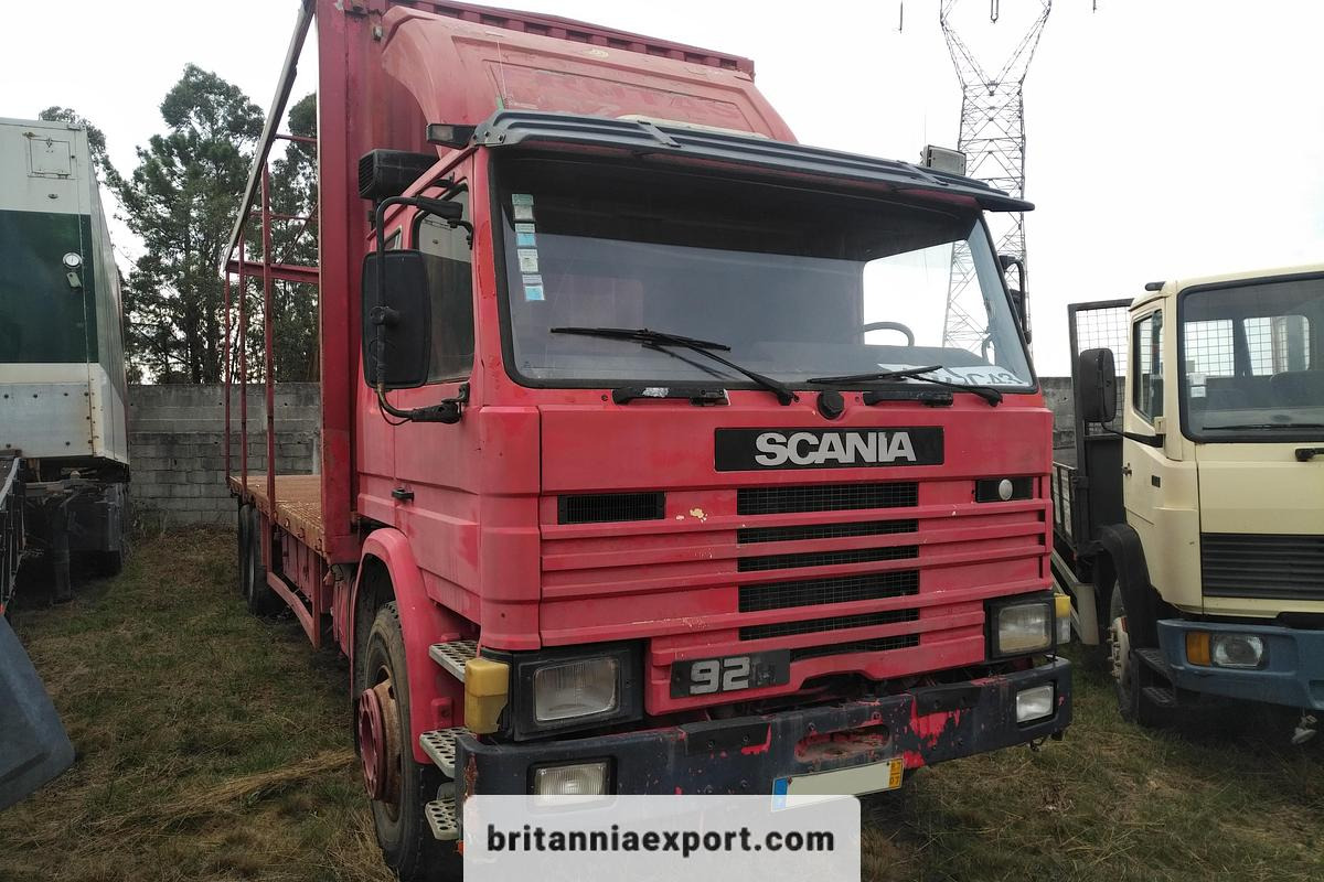 SCANIA P 92H | 6x2 10 tyres | On springs | 26 ton - Тентованный грузовик: фото 1 SCANIA P 92H | 6x2 10 tyres | On springs | 26 ton - Тентованный грузовик: фото 1