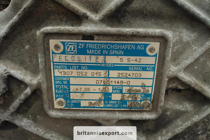 ZF Ecolite S5-42 | 5 speed manual - Коробка передач: фото 3 ZF Ecolite S5-42 | 5 speed manual - Коробка передач: фото 3