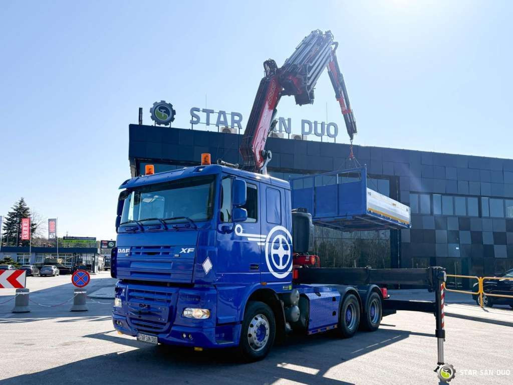 DAF XF 105.510 6x4 FASSI 450 FLY JIB Winch 5th - Автоманипулятор: фото 1 DAF XF 105.510 6x4 FASSI 450 FLY JIB Winch 5th - Автоманипулятор: фото 1