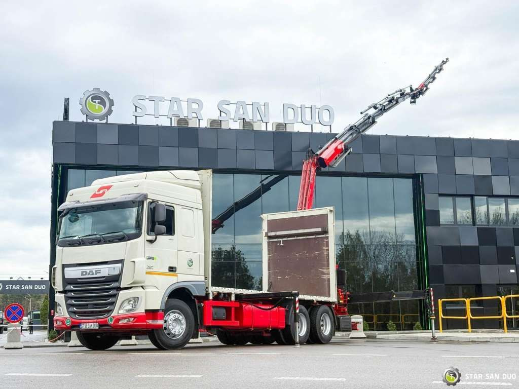 DAF XF 440 6x2 Fassi F365 FLY JIBCranePallet Grippe - Автоманипулятор: фото 1 DAF XF 440 6x2 Fassi F365 FLY JIBCranePallet Grippe - Автоманипулятор: фото 1