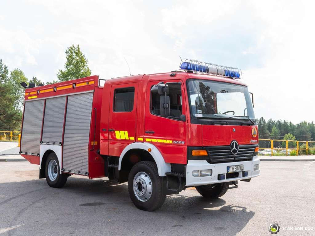 Mercedes-Benz 4x4 ATEGO 1225 CNBOP Fire Brigade - Грузовик: фото 2 Mercedes-Benz 4x4 ATEGO 1225 CNBOP Fire Brigade - Грузовик: фото 2