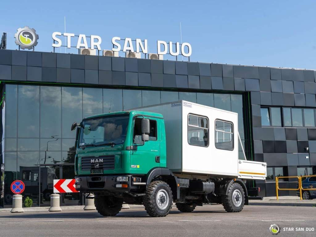 MAN TGM 13.240 4x4 BL Double Cab Camper BUS - Грузовик-шасси: фото 1 MAN TGM 13.240 4x4 BL Double Cab Camper BUS - Грузовик-шасси: фото 1