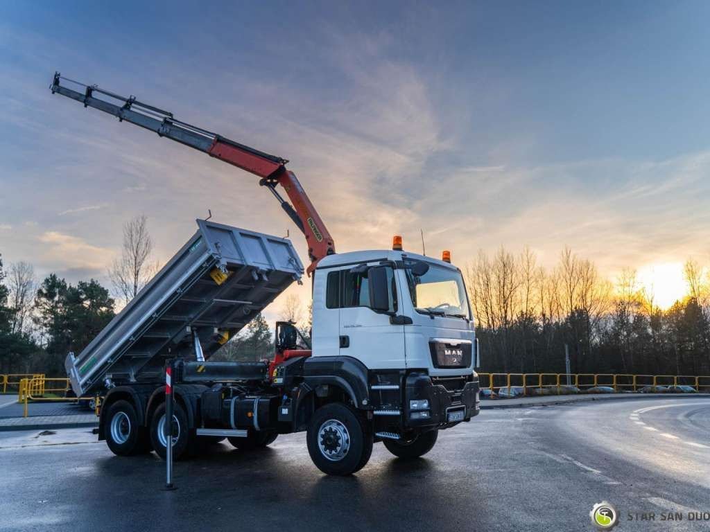 MAN TGS 26.360 6x6 PALFINGER PK 18001 EH Crane Kipe - Самосвал: фото 5 MAN TGS 26.360 6x6 PALFINGER PK 18001 EH Crane Kipe - Самосвал: фото 5