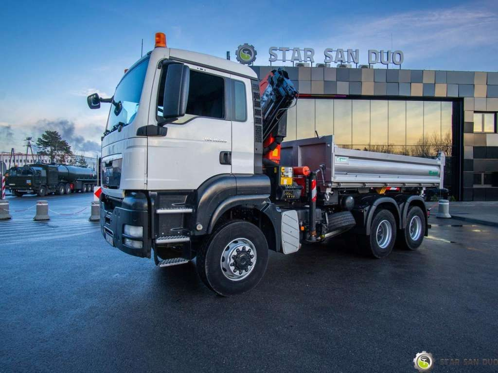 MAN TGS 26.360 6x6 PALFINGER PK 18001 EH Crane Kipe - Самосвал: фото 2 MAN TGS 26.360 6x6 PALFINGER PK 18001 EH Crane Kipe - Самосвал: фото 2