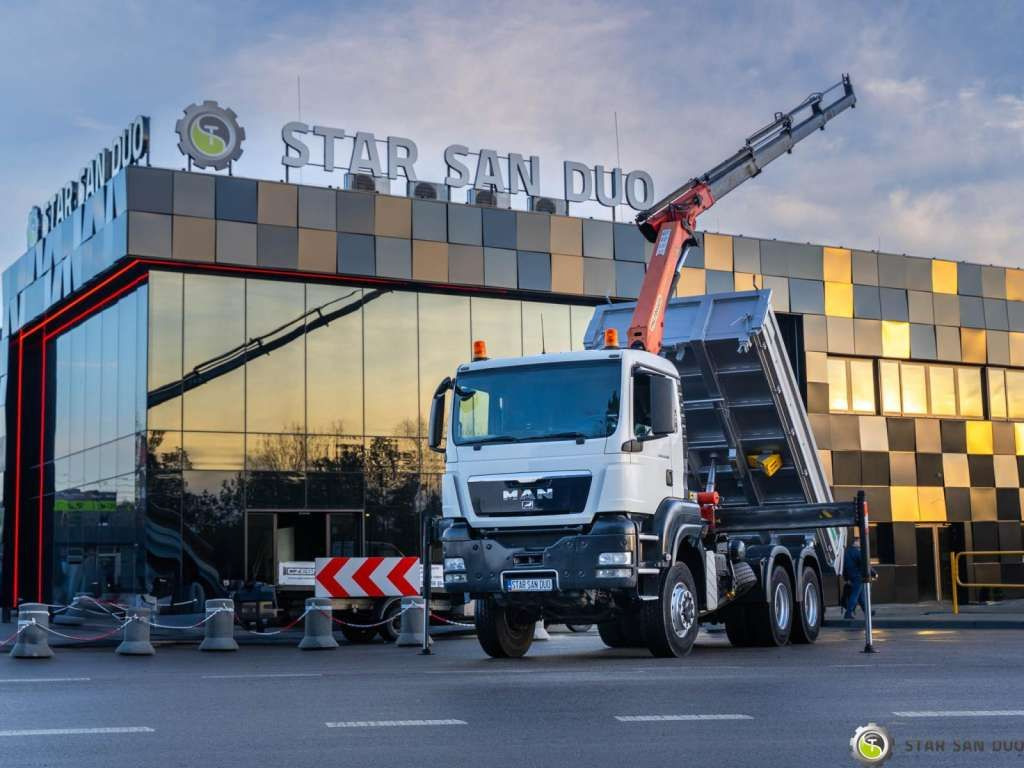 MAN TGS 26.360 6x6 PALFINGER PK 18001 EH Crane Kipe - Автоманипулятор: фото 1 MAN TGS 26.360 6x6 PALFINGER PK 18001 EH Crane Kipe - Автоманипулятор: фото 1