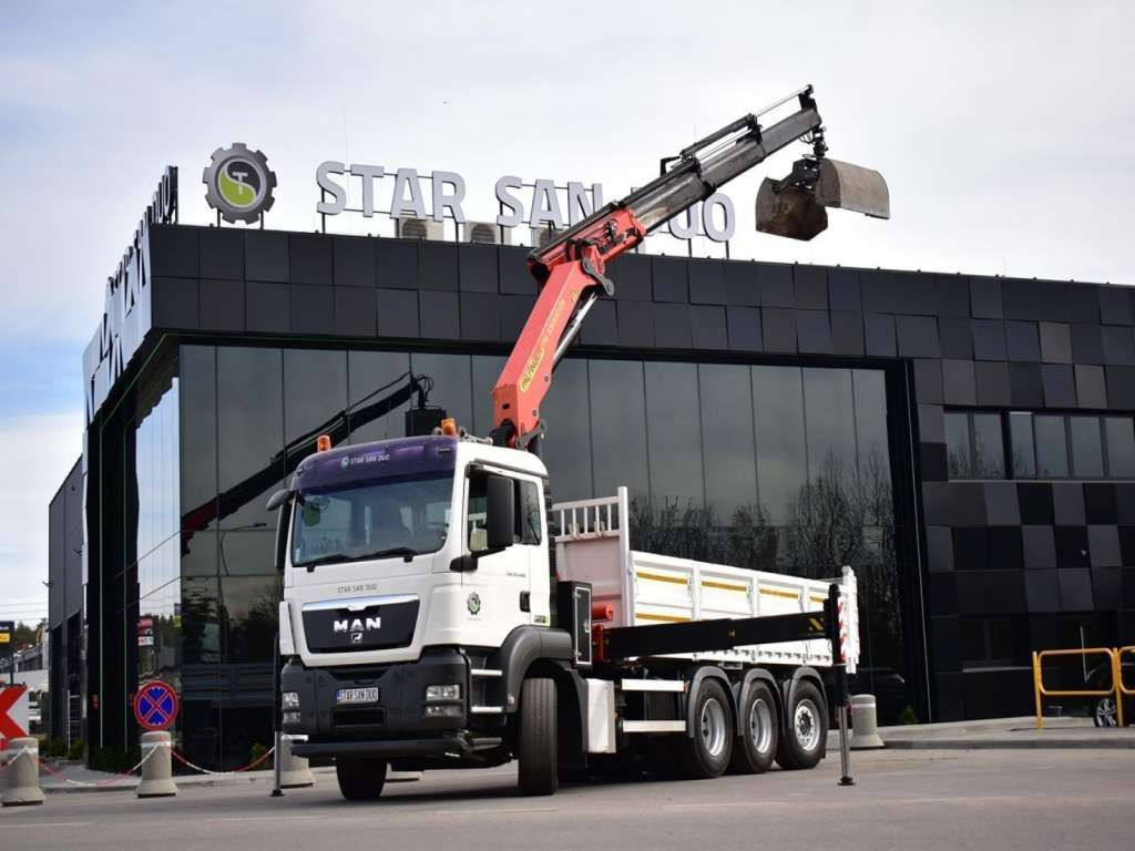 MAN TGS 35.400 8X4 PALFINGER PK 33002 CRANE KIPPER - Самосвал: фото 5 MAN TGS 35.400 8X4 PALFINGER PK 33002 CRANE KIPPER - Самосвал: фото 5